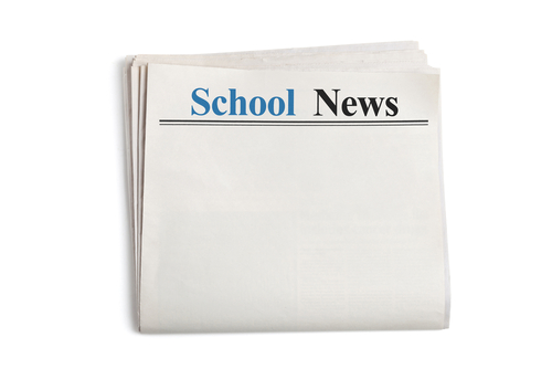 学校行事を保護者のみなさまにも紹介できるオリジナルの「学校新聞」なども有効なコミュニケーションツールに。